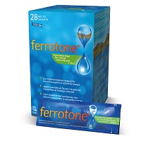 FERROTONE natürliches Eisen plus Vitam.C Apfel Btl - 28X25ml