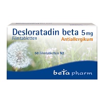 DESLORATADIN beta 5 mg Filmtabletten - 50St
