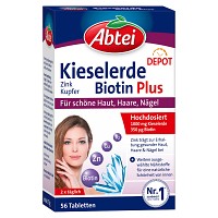 ABTEI Kieselerde Biotin Plus Tabl.Titandioxidfrei - 56St