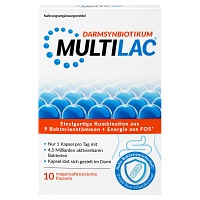 MULTILAC Darmsynbiotikum magensaftres.Kapseln - 10St