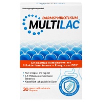 MULTILAC Darmsynbiotikum magensaftres.Kapseln - 30St