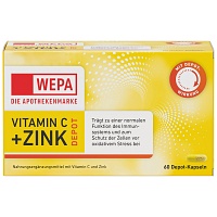 WEPA Vitamin C+Zink Kapseln - 60St