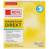 WEPA Magnesium Direkt Sticks - 20St