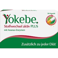 YOKEBE Plus Stoffwechsel aktiv NF Kapseln - 28St