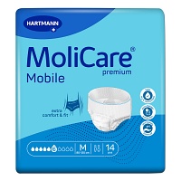 MOLICARE Premium Mobile 6 Tropfen Gr.M - 14St