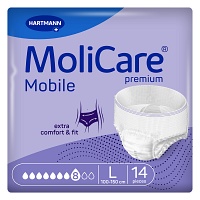 MOLICARE Premium Mobile 8 Tropfen Gr.L - 4X14St