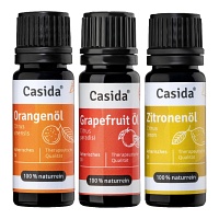 ZITRUSÖLE Set Orangenöl Zitronenöl Grapefruit Öl - 3X10ml