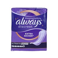 ALWAYS discreet Inkontinenz Einl.Ultimate Nacht - 8St