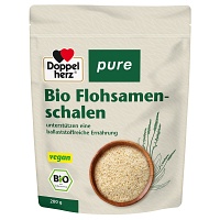 DOPPELHERZ Bio Flohsamenschalen pure Pulver - 200g