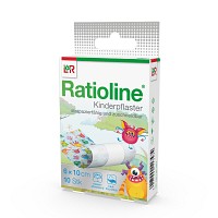 RATIOLINE Kinderpflaster zuschneidbar 6 cmx1 m - 10St