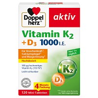 DOPPELHERZ Vitamin K2+D3 1000 I.E. Tabletten - 120St
