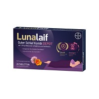 LUNALAIF Guter Schlaf Kombi Depot Tabletten - 30St