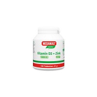VITAMIN D3 1.000 I.E.+Zink 10 mg Tabletten - 100St