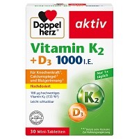 DOPPELHERZ Vitamin K2+D3 1000 I.E. Tabletten - 30St