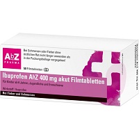 IBUPROFEN AbZ 400 mg akut Filmtabletten - 50St