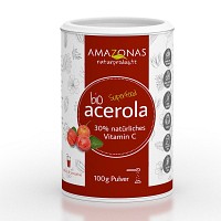 ACEROLA 100% Bio 30% nat.Vit.C ohne Zusätze Pulver - 100g