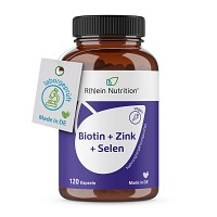 BIOTIN+ZINK+Selen f.Haut Haare & Nägel Kapseln - 120St