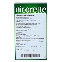 NICORETTE Kaugummi 2 mg whitemint - 105St