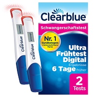 CLEARBLUE Schwangerschaftst.Ultra Frühtest digital - 2St