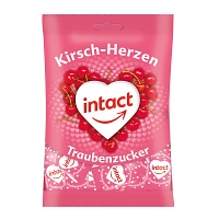 INTACT Traubenzucker Beutel Herzen - 75g