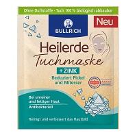 BULLRICH Heilerde Tuchmaske+Zink - 1St