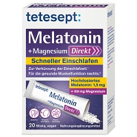 TETESEPT Melatonin+Magnesium Direkt Sticks - 20St