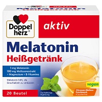 DOPPELHERZ Melatonin Heißgetränk Granulat - 20St
