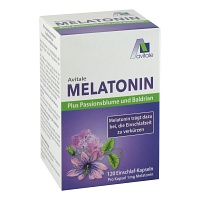 MELATONIN+PASSIONSBLUME+Baldrian Kapseln - 120St