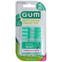GUM SOFT-PICKS COMFORT FLEX MINT medium - 80St