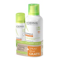 A-DERMA EXOMEGA CONTROL Creme+Spray Promo-Kit - 1St