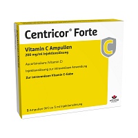 CENTRICOR Forte Vitamin C Amp. 200 mg/ml Inj.-Lsg. - 5X5ml
