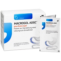 MACROGOL ADGC plus Elektrolyte Plv.z.H.e.L.z.Einn. - 20St
