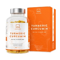 AAVALABS Curcumin+Piperin vegan Kapseln - 180St