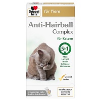 DOPPELHERZ für Tiere Anti-Hairball Complex Katzen - 25X10g