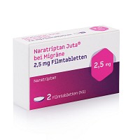 NARATRIPTAN Juta bei Migräne 2,5 mg Filmtabletten - 2St