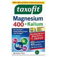 TAXOFIT Magnesium 400+Kalium Depot Tabletten - 30St
