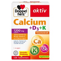 DOPPELHERZ Calcium+D3+K Tabletten - 120St