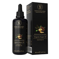 SATIN NATUREL Bio Arganöl Haare kaltgepresst - 100ml