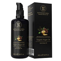 SATIN NATUREL Bio Arganöl Haare kaltgepresst - 200ml