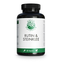 GREEN NATURALS Rutin & Steinklee 500 mg vegan Kps. - 180St