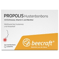 BEECRAFT Propolis Husten-Bonbons - 24St