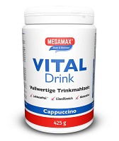 MEGAMAX Vital Drink Cappuccino Pulver - 425g