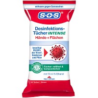 SOS DESINFEKTIONSTÜCHER INTENSE - 25St
