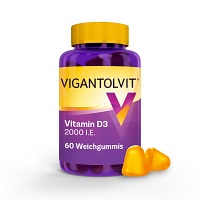 VIGANTOLVIT 2000 I.E. Vitamin D3 Weichgummis - 60St