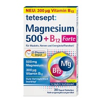 TETESEPT Magnesium 500+B12 300 µg Tabletten - 30St