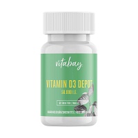 VITAMIN D3 DEPOT 50.000 I.E. Cholecalcifer.veg.Tab - 60St