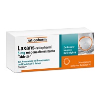 LAXANS-ratiopharm 5 mg magensaftres.Tabletten - 30St