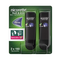 NICORETTE Fruit & Mint Spray 1 mg/Sprühstoß NFC - 2St