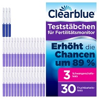 CLEARBLUE Fertilitätsmonitor Teststäbchen 30+3 - 33St