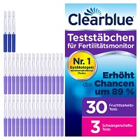 CLEARBLUE Fertilitätsmonitor Teststäbchen 30+3 - 33St